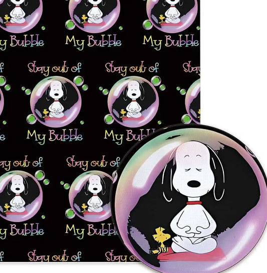 Snoopy polyCotton Fabric Half Yard (18” x 55”) 33508