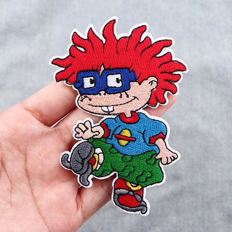 Rugrats Chuckie Embroidered Patch