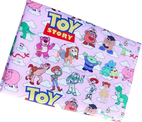 Toy Story PolyCotton Fabric Half Yard (18” x 55”)