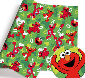 Elmo Cotton Fabric Half Yard (18” x 55”)