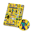 Pixel Blocks game Polycotton Fabric - Half Yard (18” x 55”) 4255