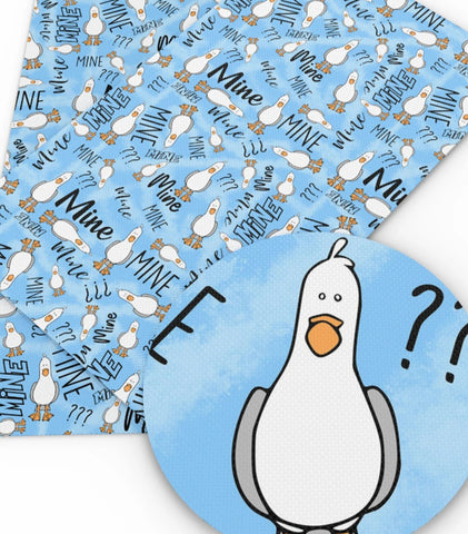 Nemo Seagulls polyCotton Fabric Half Yard (18” x 55”)