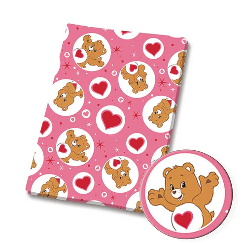 Bear Friends Polycotton Fabric - Half Yard (18” x 55”) 6978