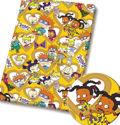 Rugrats polyCotton Fabric Half Yard (18” x 55”)