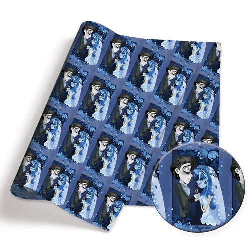 Gothic Romance Girl Polycotton Fabric - Half Yard (18” x 55”) 83078