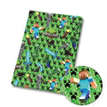 Pixel Blocks game Polycotton Fabric - Half Yard (18” x 55”) 4184