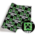 Pixel Blocks game Polycotton Fabric - Half Yard (18” x 55”) 97263