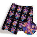 K-Pop Fantasy Anime Polycotton Fabric - Half Yard (18” x 55”) 47530