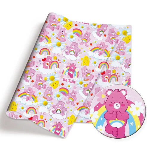 Bear Friends Polycotton Fabric - Half Yard (18” x 55”) 13338