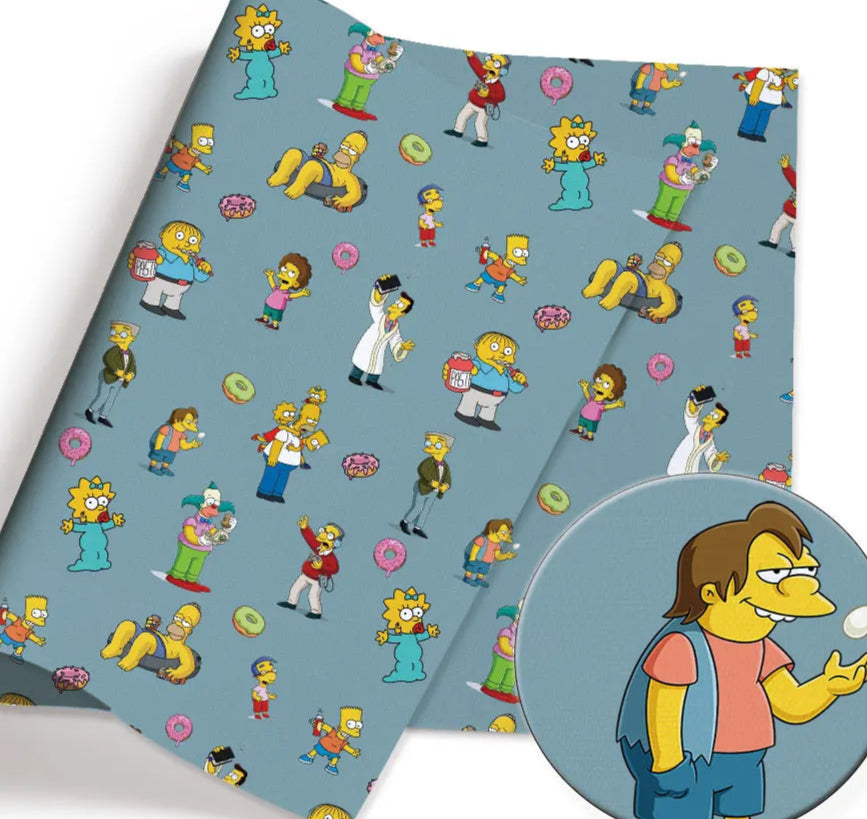 Simpsons polyCotton Fabric Half Yard (18” x 55”)