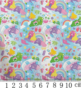 Care Bears polyCotton Fabric Half Yard (18” x 55”)