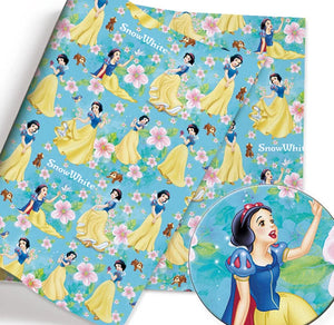 Snow White PolyCotton Fabric Half Yard (18” x 55”)