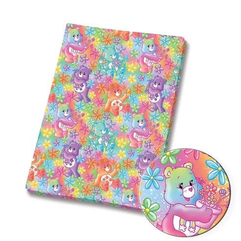 Bear Friends Polycotton Fabric - Half Yard (18” x 55”) 48140