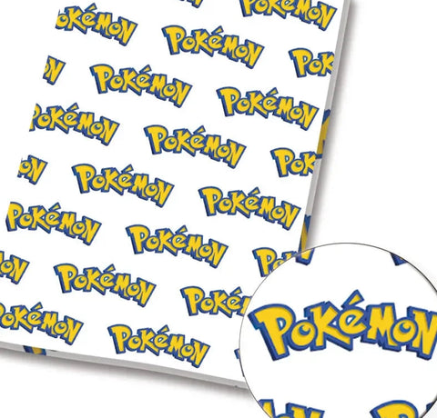 Pokemon polyCotton Fabric Half Yard (18” x 55”)