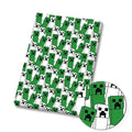 Pixel Blocks game Polycotton Fabric - Half Yard (18” x 55”) 5497