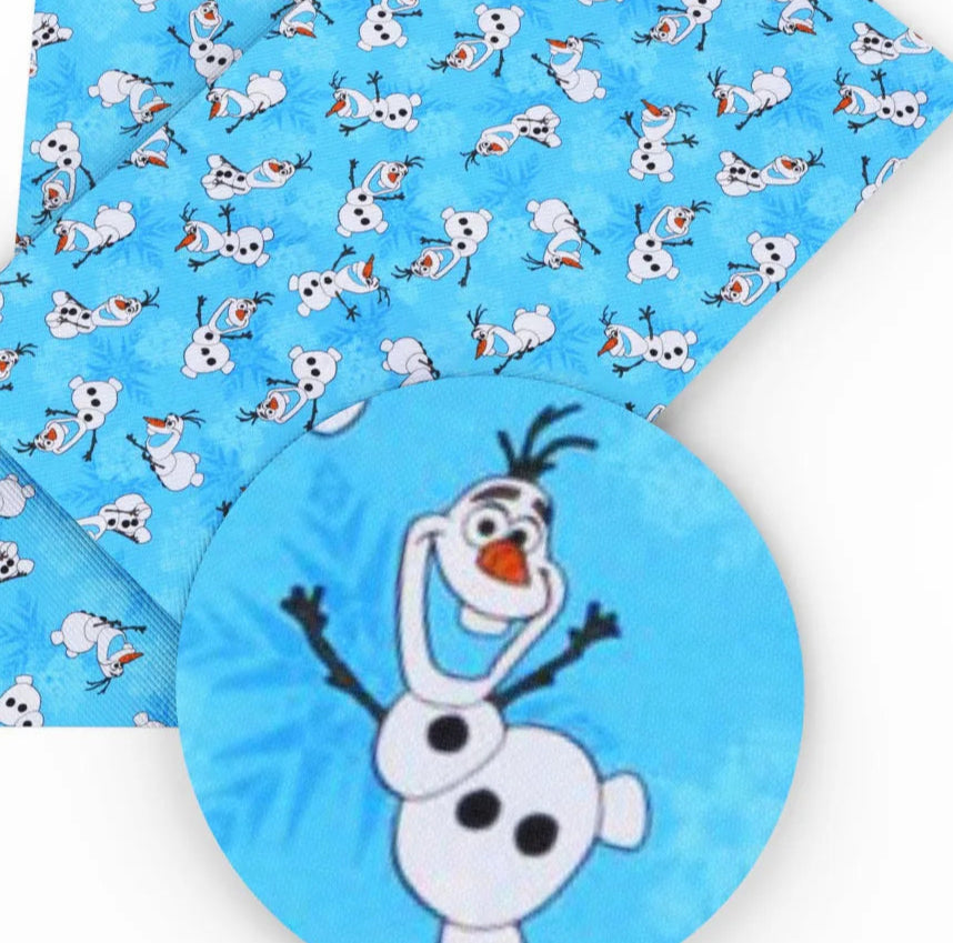 Olaf polyCotton Fabric Half Yard (18” x 55”)