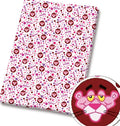 Retro Cartoon Panther Polycotton Fabric - Half Yard (18” x 55”) 5450
