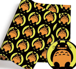 Totoro polyCotton Fabric Half Yard (18” x 55”)