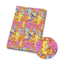 Bear Friends Halloween Polycotton Fabric - Half Yard (18” x 55”) 41127