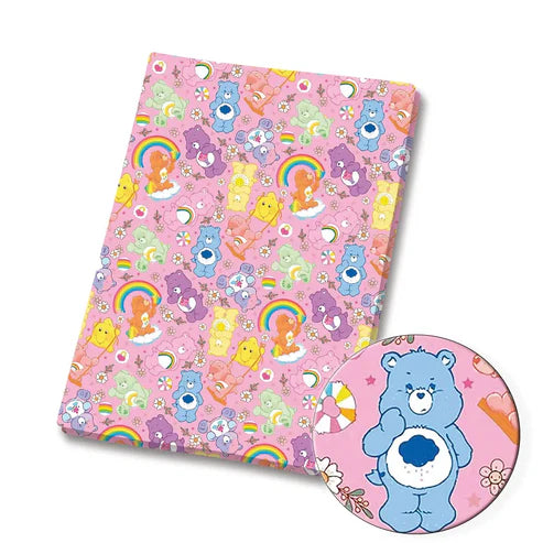 Bear Friends Halloween Polycotton Fabric - Half Yard (18” x 55”) 27891