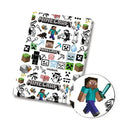 Pixel Blocks game Polycotton Fabric - Half Yard (18” x 55”) 7125