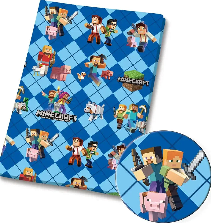 Minecraft polyCotton Fabric Half Yard (18” x 55”) 9384