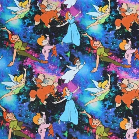 Peter Pan Cotton Fabric Half Yard (18” x 43”)