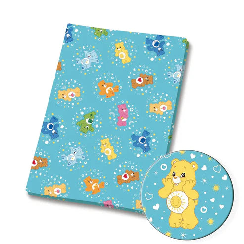 Bear Friends Polycotton Fabric - Half Yard (18” x 55”) 6980