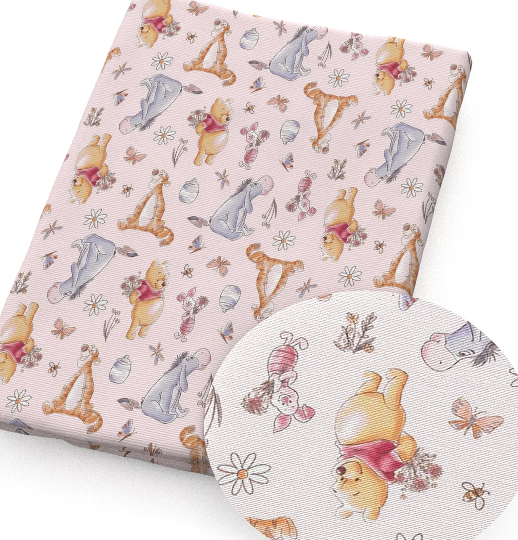 Winnie the Pooh polyCotton Fabric Half Yard (18” x 55”)