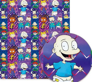 Rugrats Cotton Fabric Half Yard (18” x 55”)