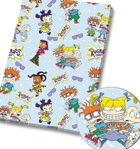 Rugrats polyCotton Fabric Half Yard (18” x 55”)