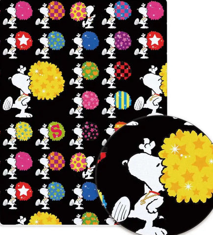 Snoopy polyCotton Fabric Half Yard (18” x 55”)