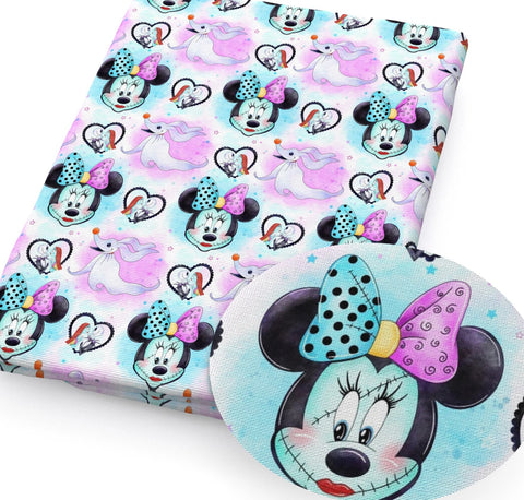 Minnie Sally polyCotton Fabric Half Yard (18” x 55”)