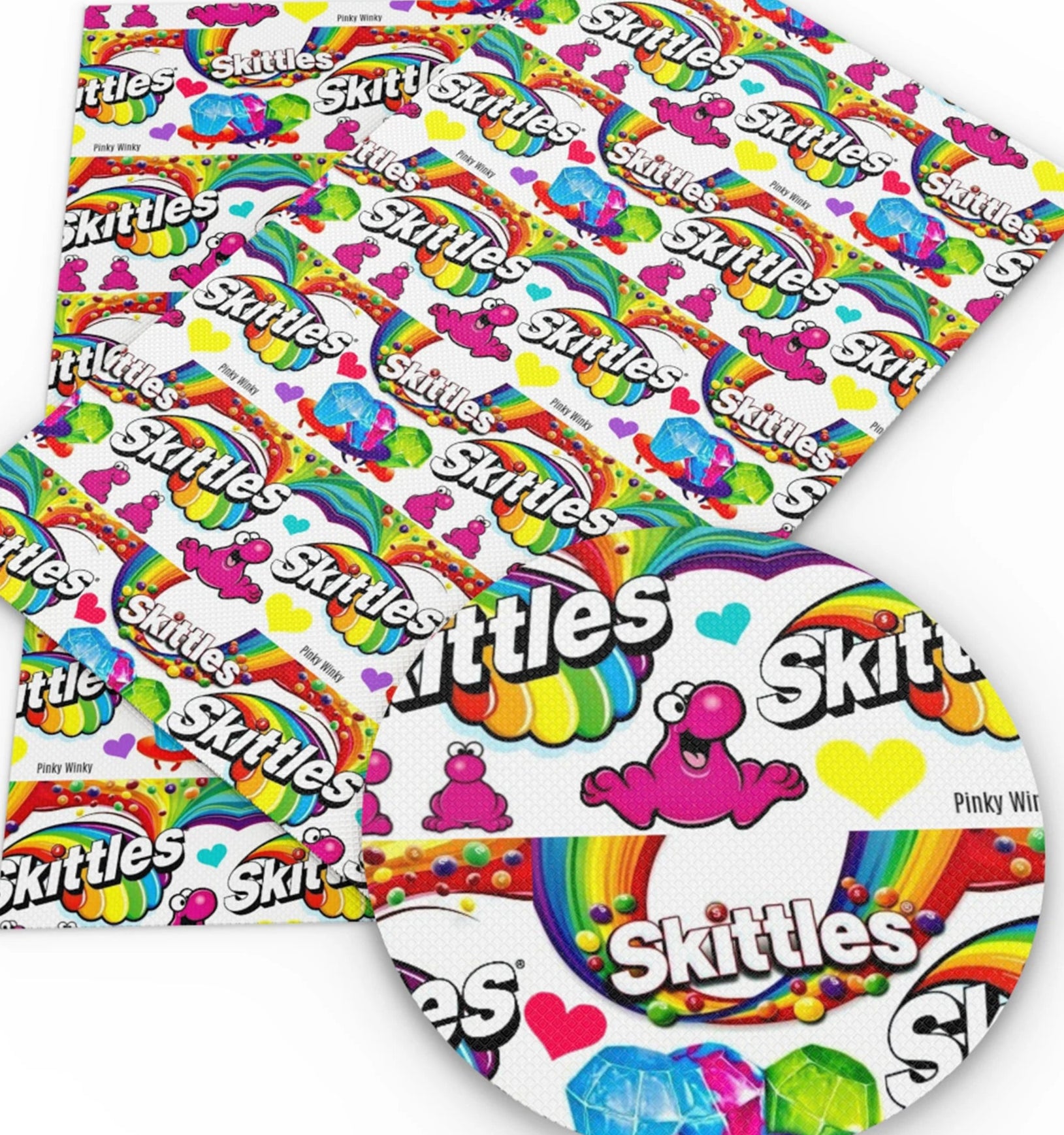 Skittles polyCotton Fabric Half Yard (18” x 55”)