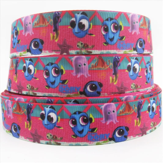 Ocean Friends Grosgrain Ribbon 1050082