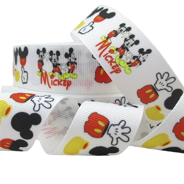 Classic Cartoon Mouse Grosgrain Ribbon 1043874