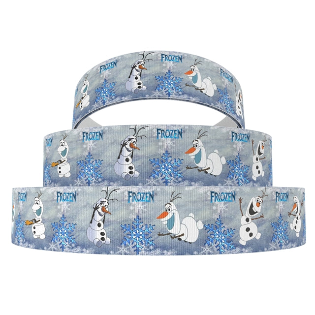 Ice Princess Snowman Grosgrain Ribbon 2013649
