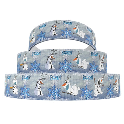Ice Princess Snowman Grosgrain Ribbon 2013649