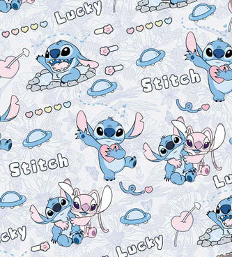 Hawaiian Alien Friends Polycotton Fabric - Half Yard (18” x 55”) 14854
