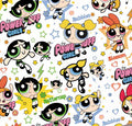 Super Girl Trio Adventures Polycotton Fabric - Half Yard (18” x 55”) 14607