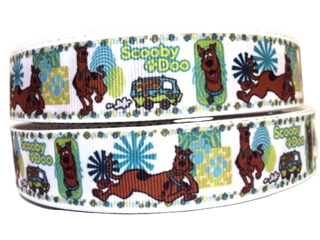 Mystery Pals Cartoon Dog Grosgrain Ribbon 1003977