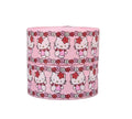 Girl Cartoon Cat Grosgrain Ribbon 1001909