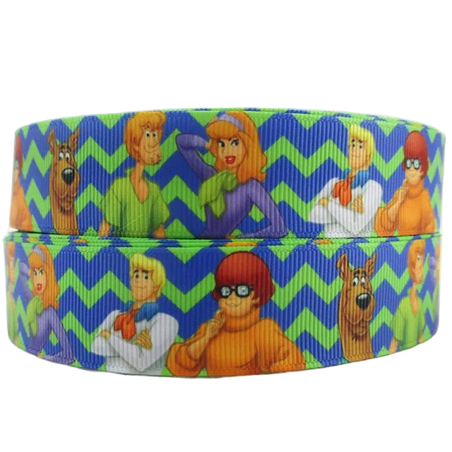 Mystery Pals Cartoon Dog Grosgrain Ribbon 1046803