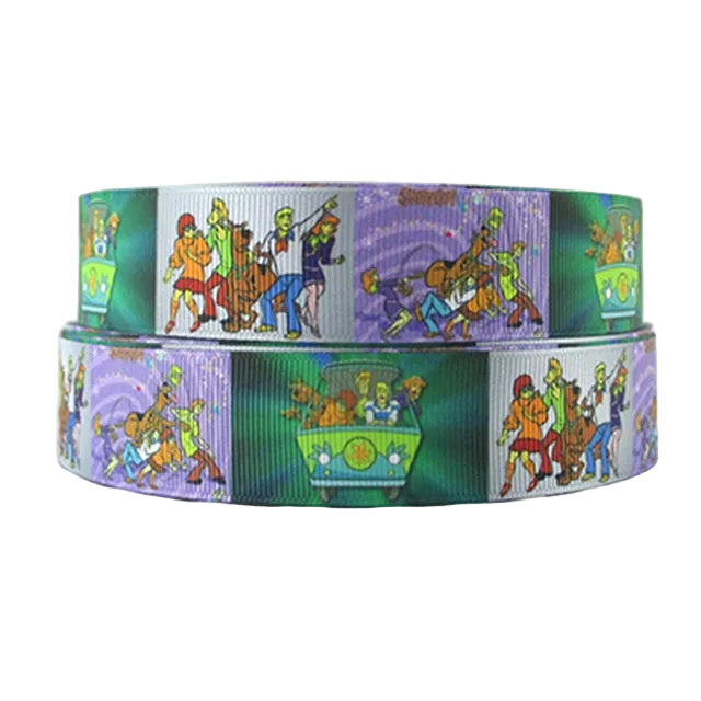 Mystery Pals Cartoon Dog Grosgrain Ribbon 2015098