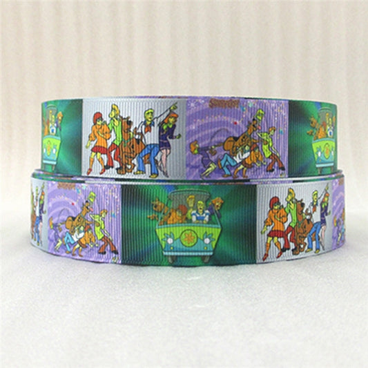 Mystery Pals Cartoon Dog Grosgrain Ribbon 2015098