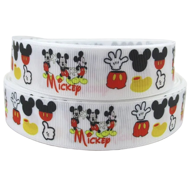 Classic Cartoon Mouse Grosgrain Ribbon 1043874