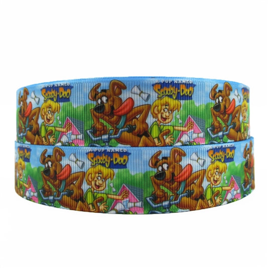 Mystery Pals Cartoon Dog Grosgrain Ribbon 1052571