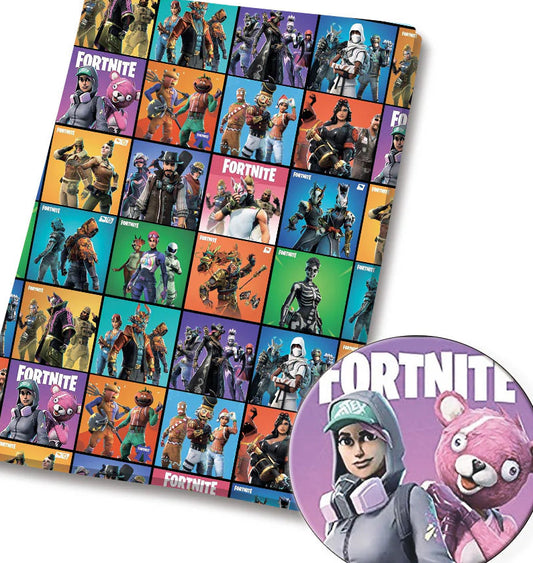 Fortnite polyCotton Fabric Half Yard (18” x 55”) 4258