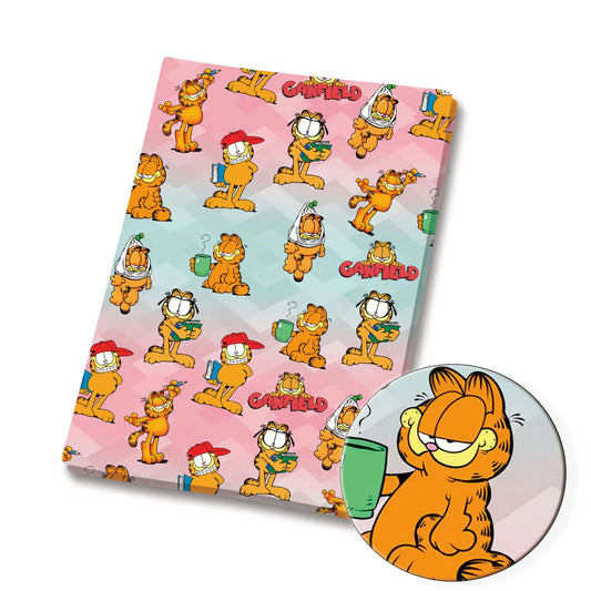 Garfield retro cat cartoon polyCotton Fabric Half Yard (18” x 55”) 90455