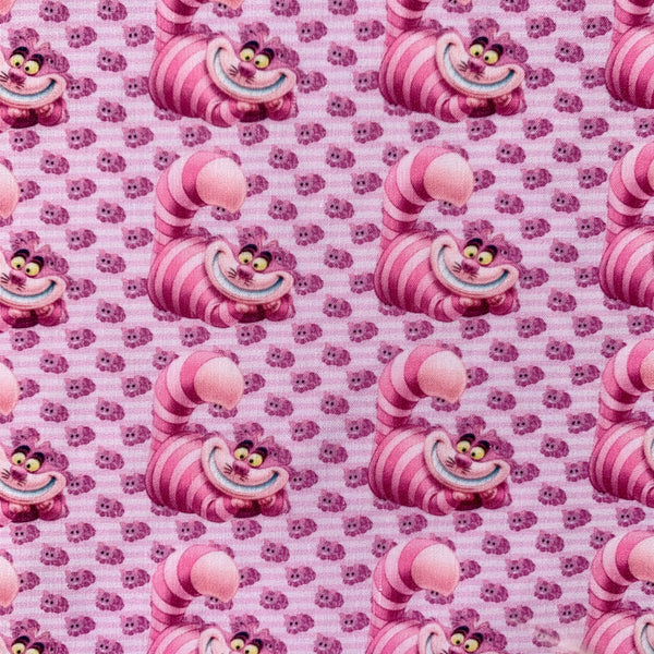 Offcut Cheshire Cat Polycotton Fabric